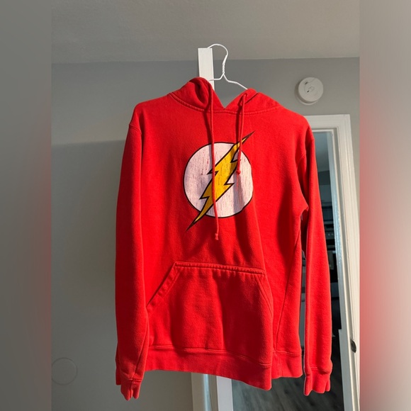 DC Comics The Flash True Vintage Hoodie Sweater - Picture 1 of 3